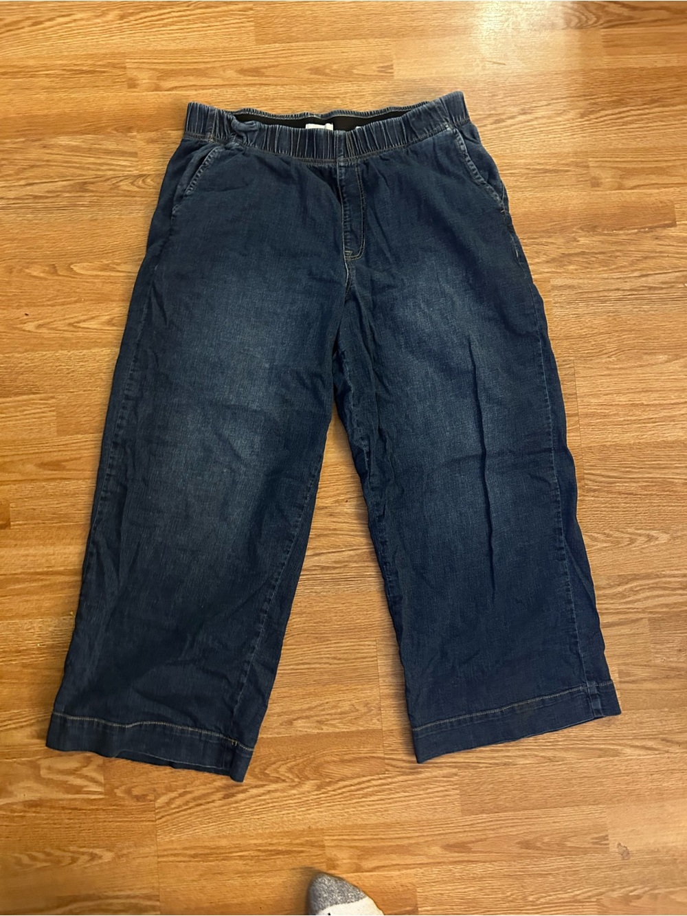 Angels Men's Relaxed Navy Blue Denim Jeans